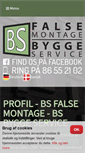 Mobile Screenshot of bsbyggeservice.dk